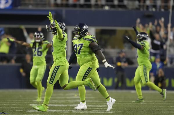 Seahawks action online green jersey womens